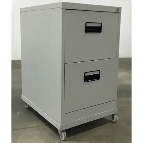 ba402-2drawer-metal-filing-cabinet-on-trolley